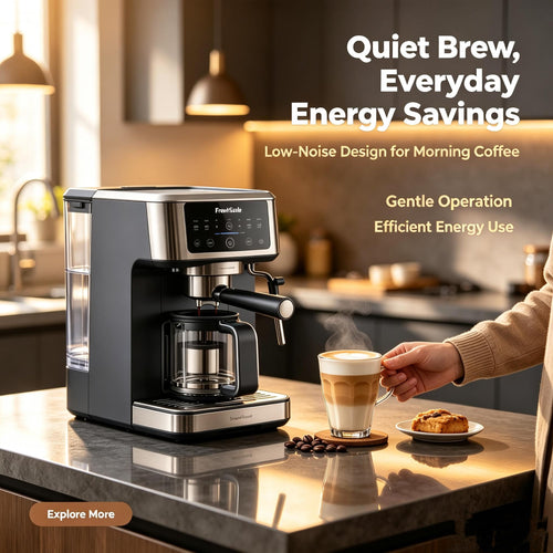 ☕FreshSeale Home Intelligent Coffee Machine ✨Detachable Brewing Module for Hassle‑Free Cleaning